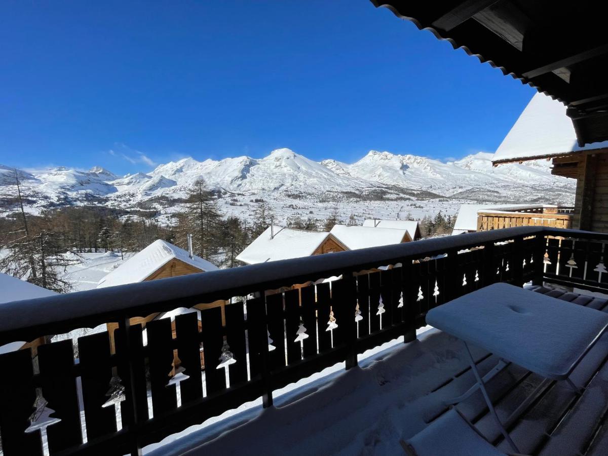 Chalet Aneloup à la Joue du Loup Le Devoluy Exterior foto