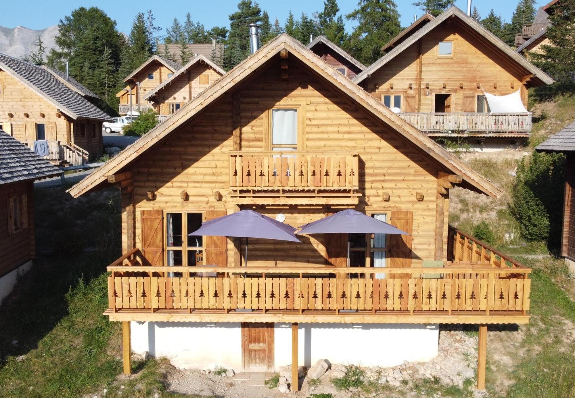 Chalet Aneloup à la Joue du Loup Le Devoluy Exterior foto